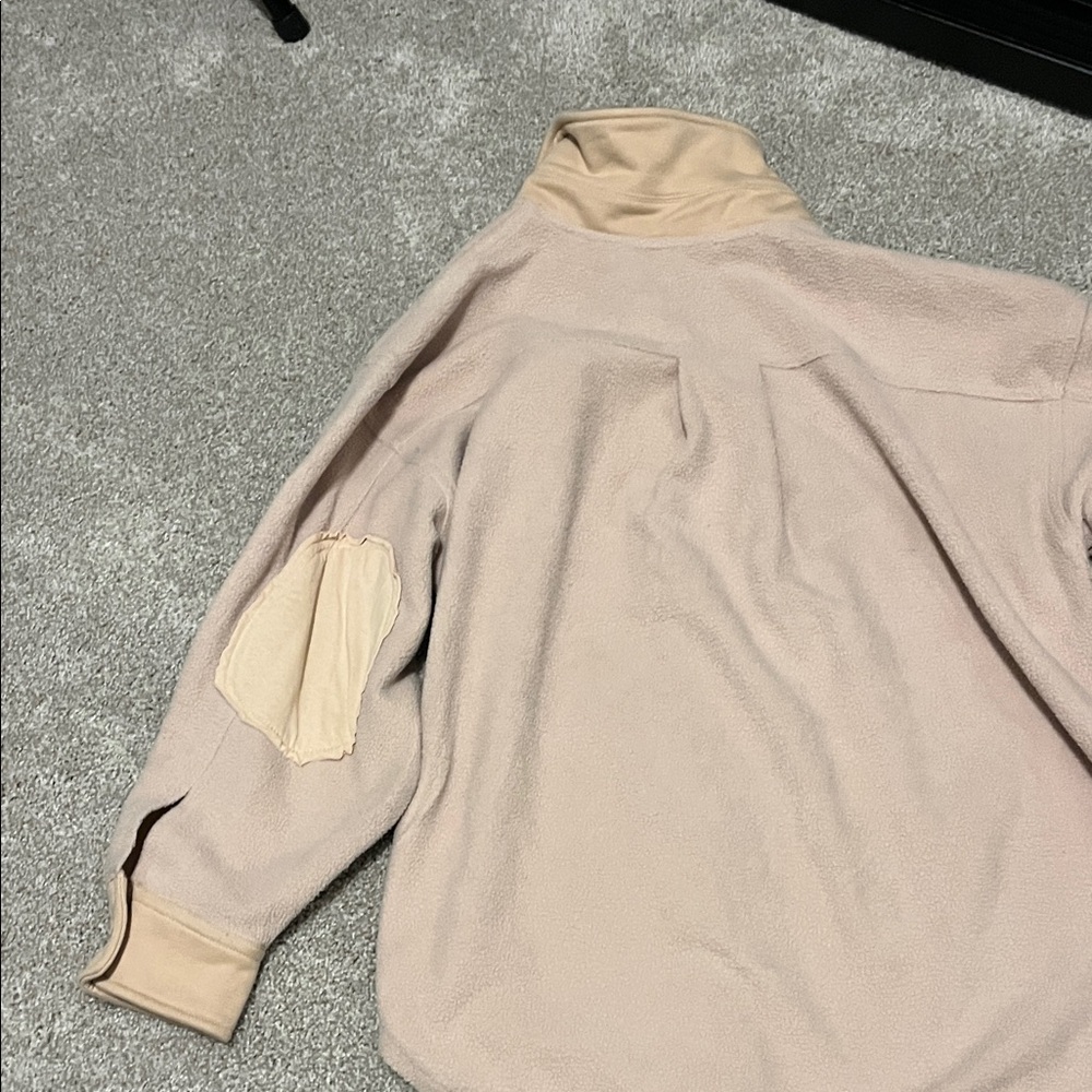 Zara Light Tan Button-Up Jacket - Picture 6 of 6